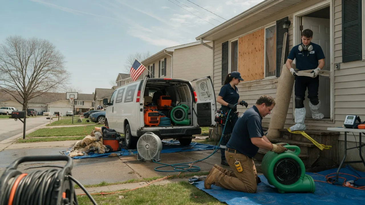 Water Damage Restoration in Stockport, OH near me